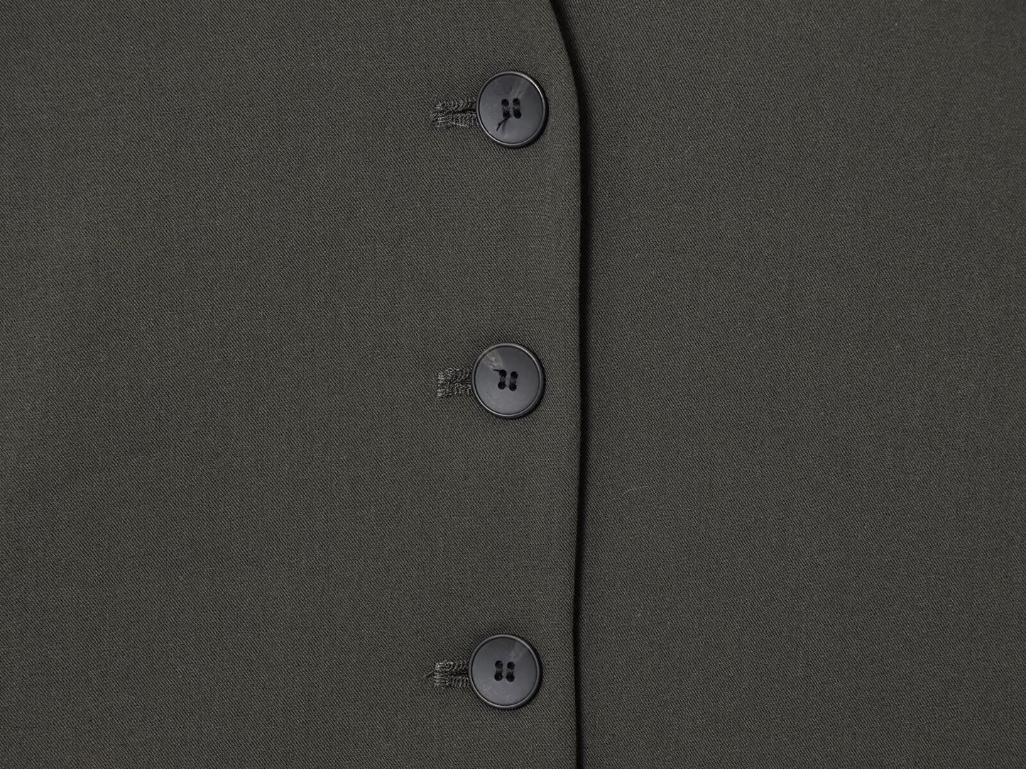 Women's new fashion slim V-neck Button-up vest+Pants suit