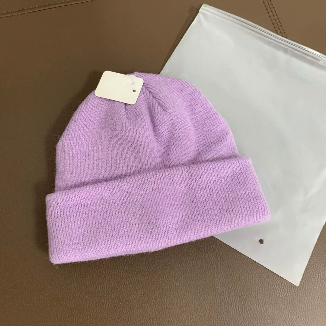 Joker padded warm windproof wool hat in autumn and winter.