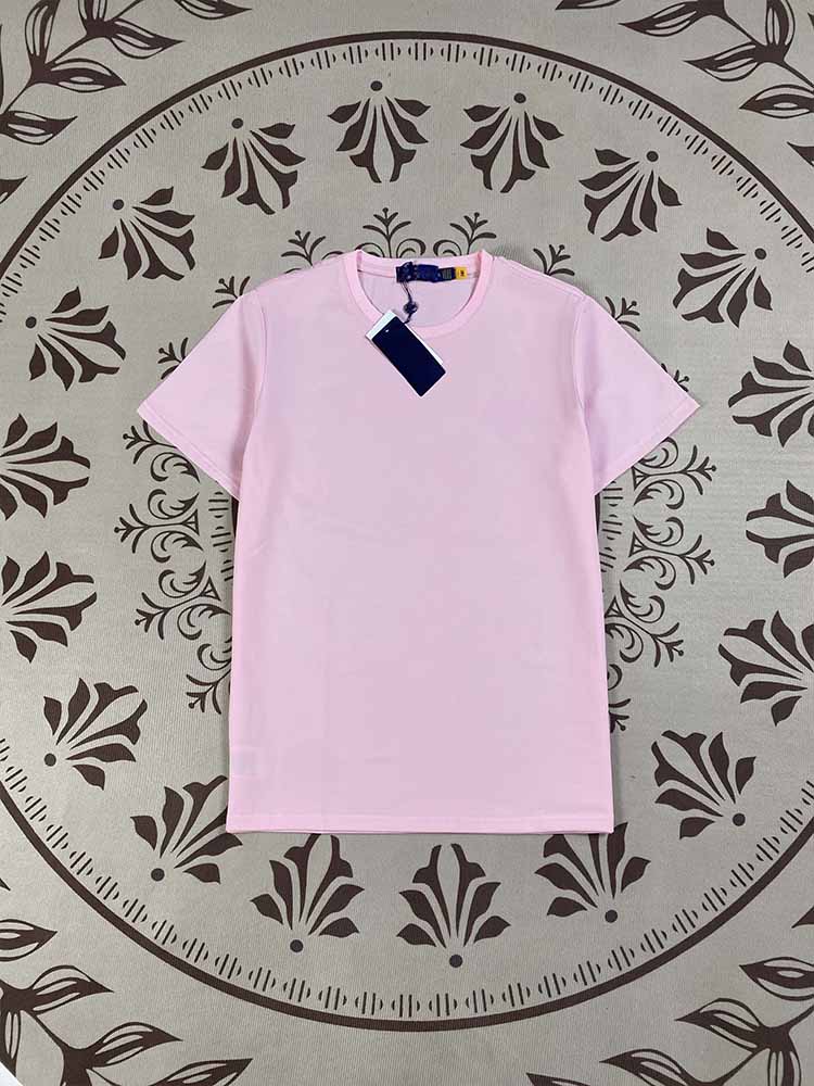 Men and Women with The Same New Fashion Joker Casual Cotton T-shirt with Short Sleeves and Round Neck.