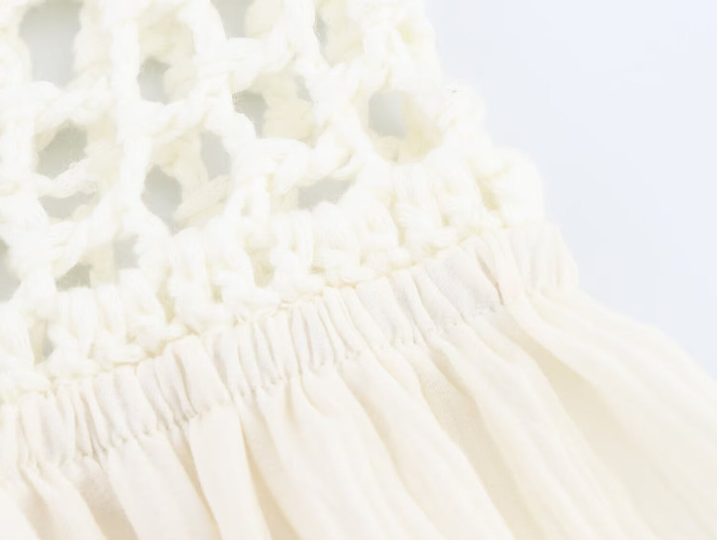 Women's New Fashion Sleeveless Flower Embroidered Splicing Midi Dress