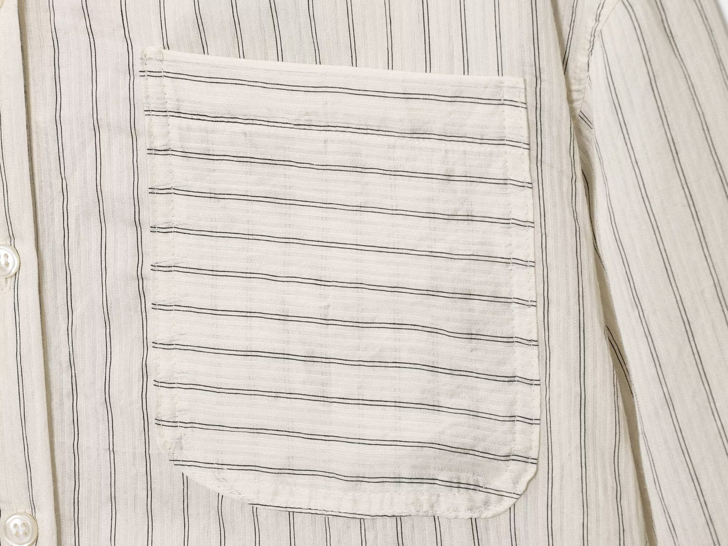 Women's new fashion loose striped lapel long sleeved shirt