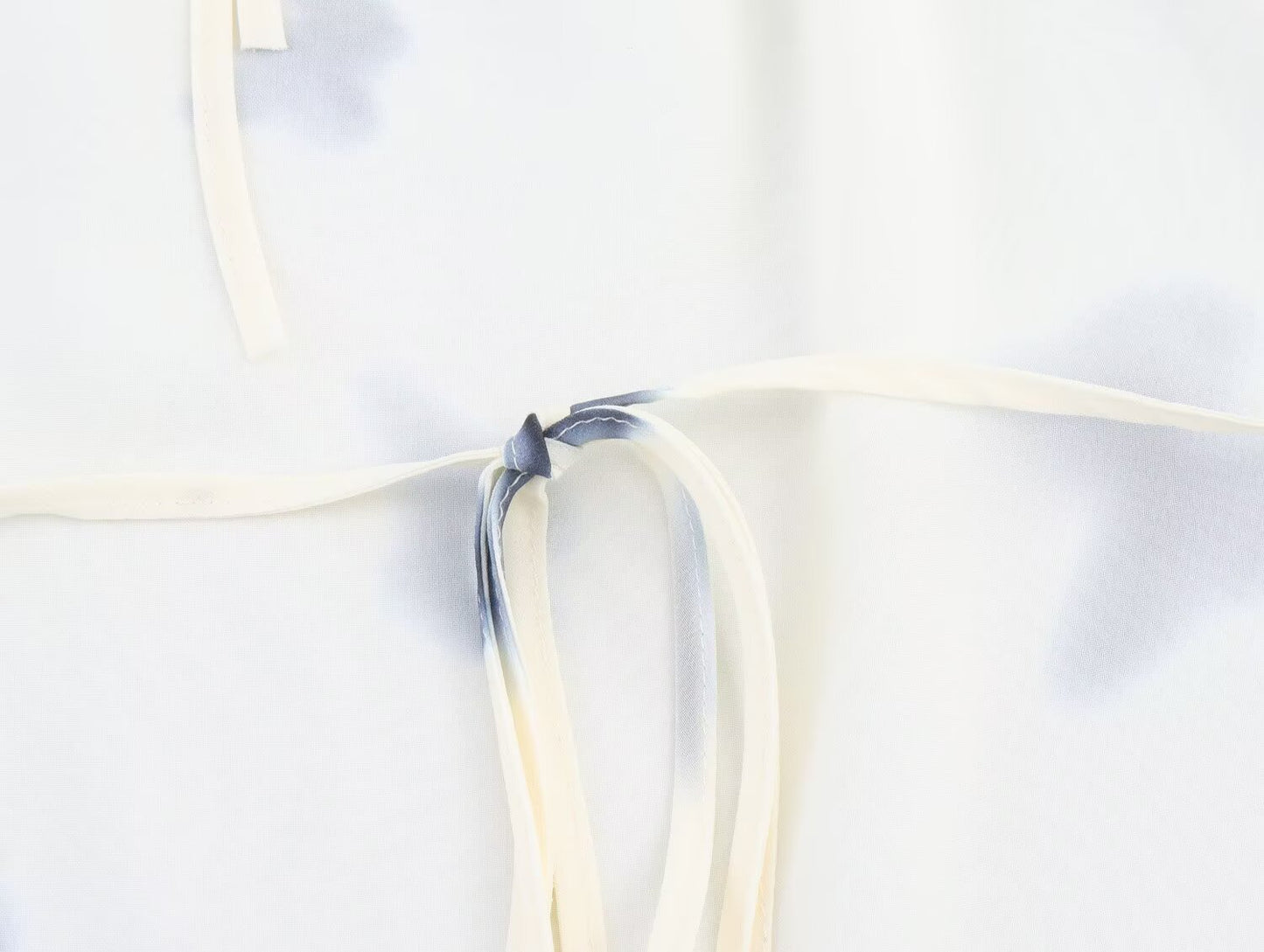 Women's new fashion sexy backless printed hanging neck MIDI dress