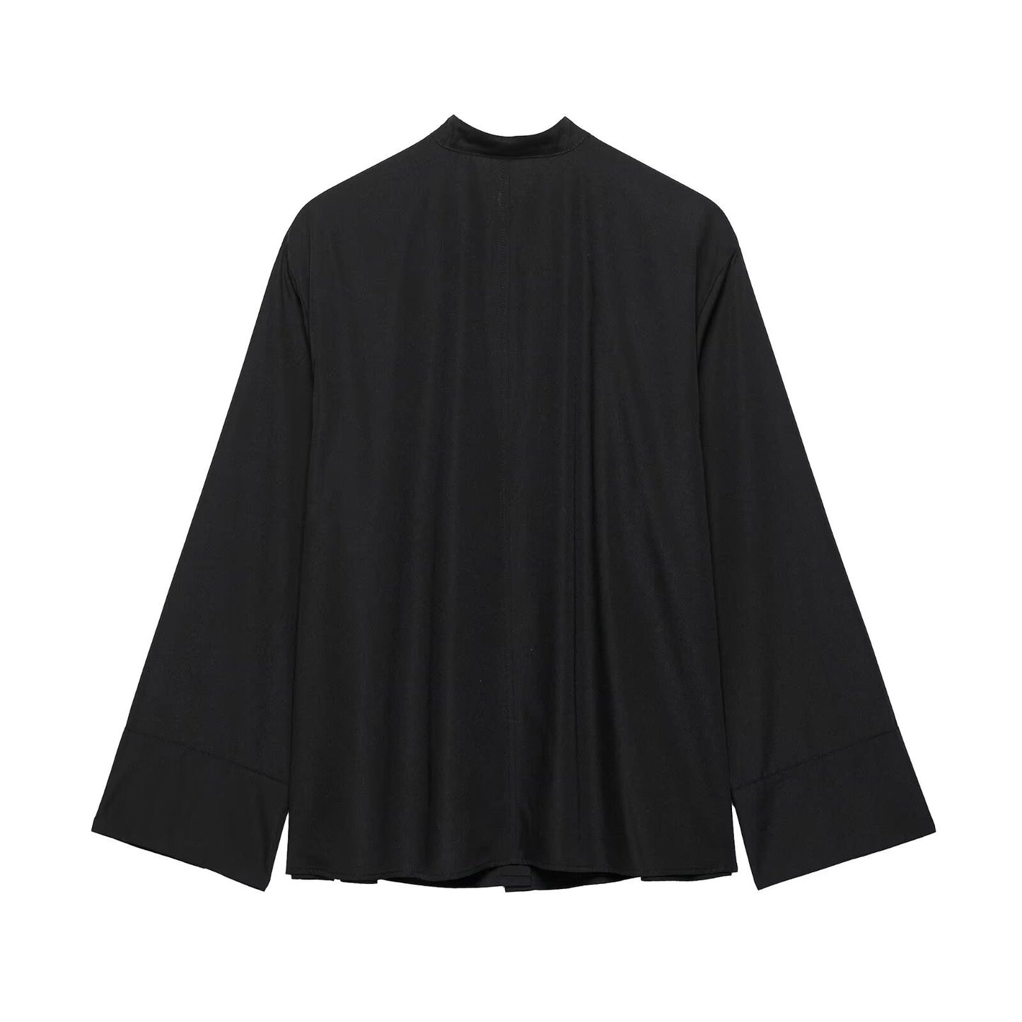 Women's new fashion loose single breasted embroidered cotton shirt