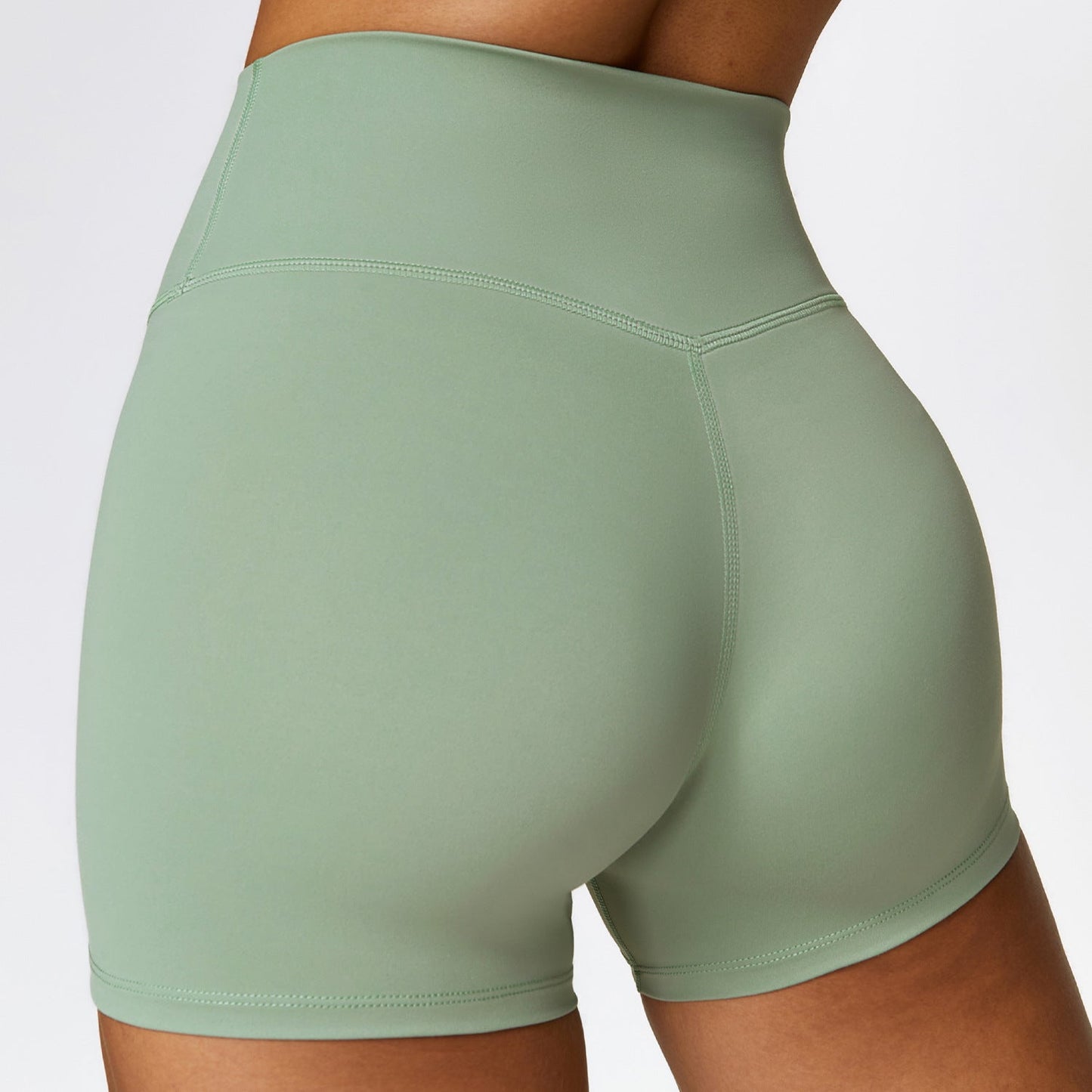 Women's New Fashion Cross bra outdoor fitness vest Sanding Tight Yoga Shorts Women's High Waist Abdomen Fitness Pants.