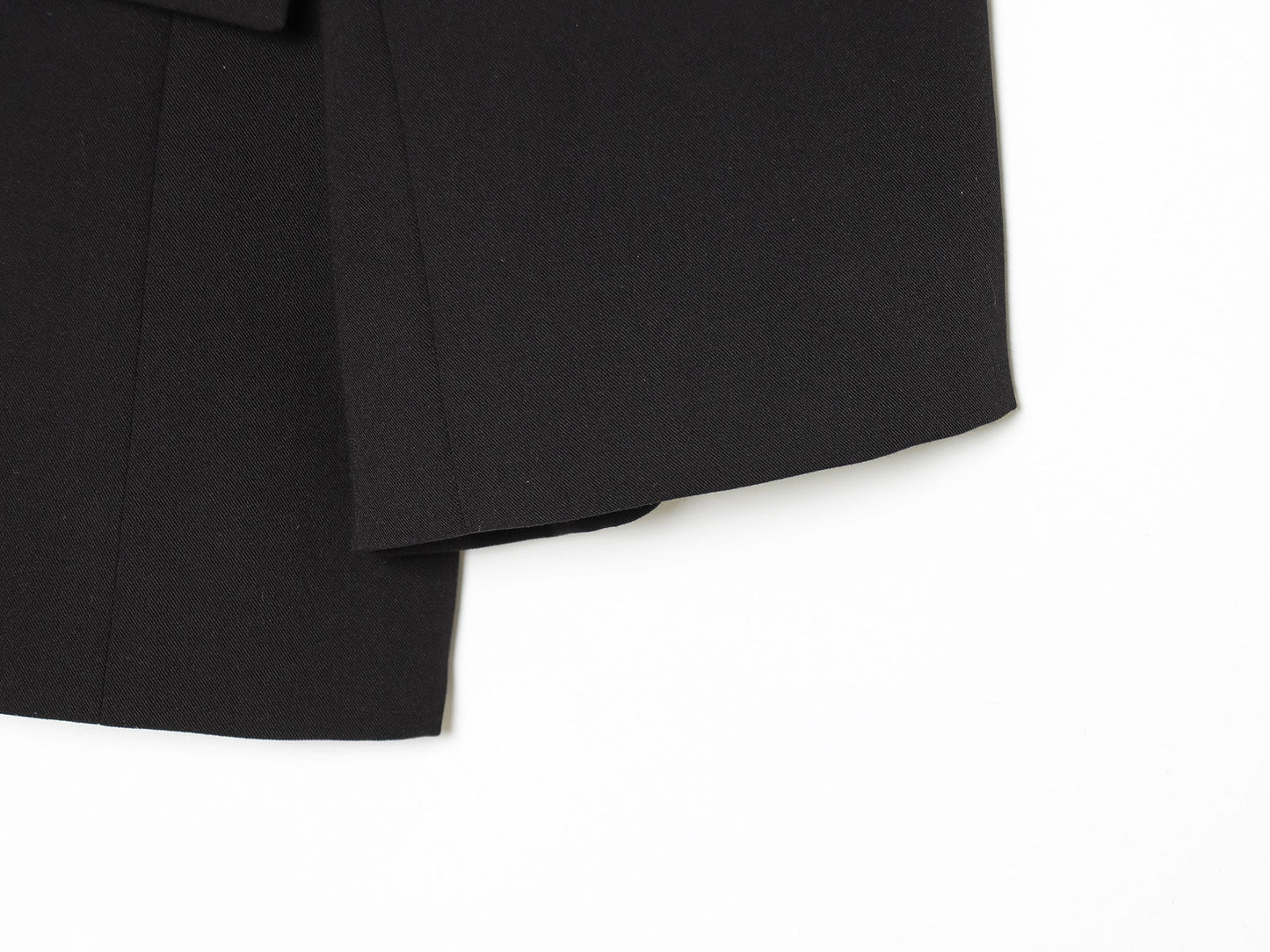 Women's contrasting scarf decoration loose Blazer Coat