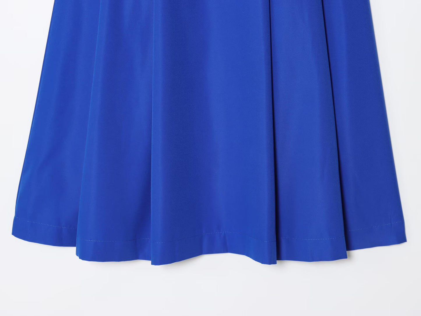 Women's chic Fashion side pocket loose pleated MIDI skirt