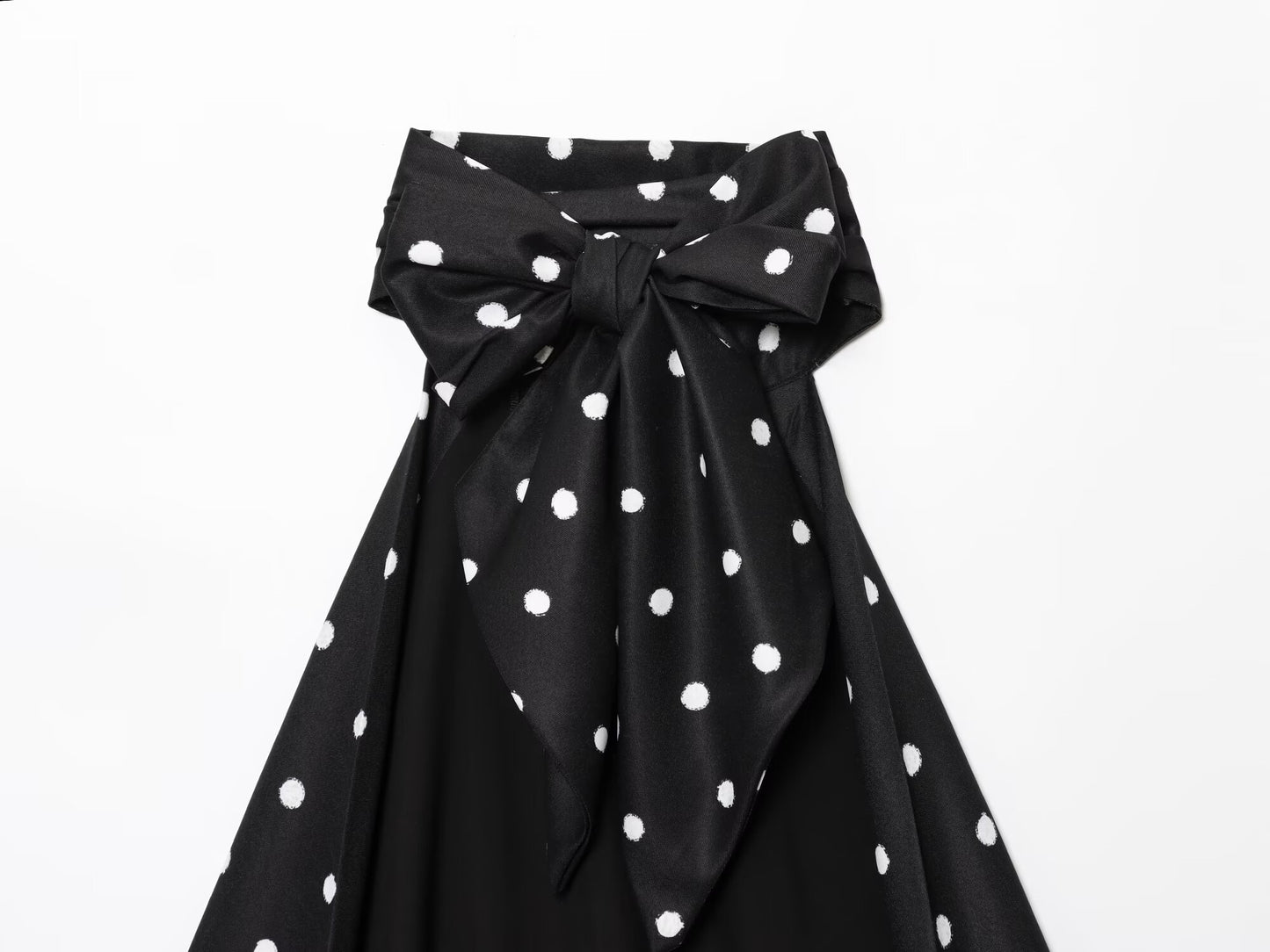 Women's New Fashion sleeveless backless polka dot printed halter neck top