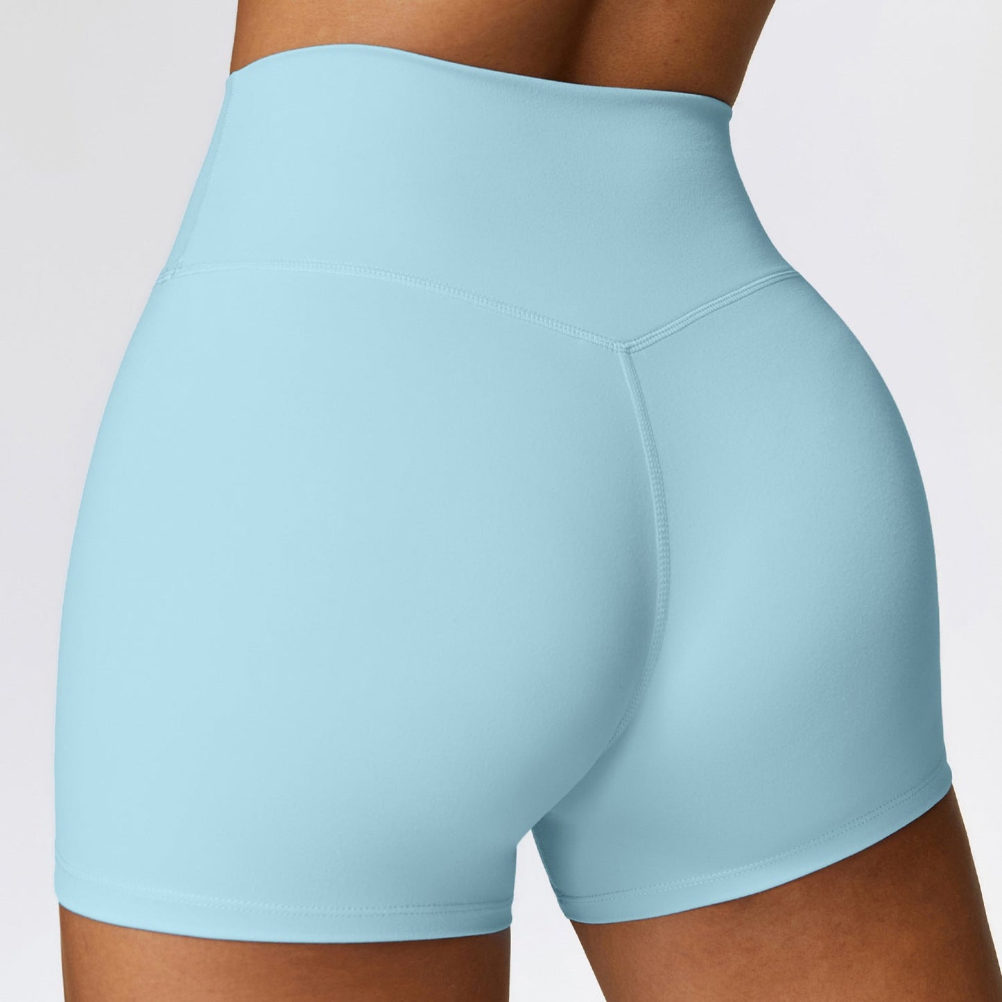 Women's New Fashion Cross bra outdoor fitness vest Sanding Tight Yoga Shorts Women's High Waist Abdomen Fitness Pants.