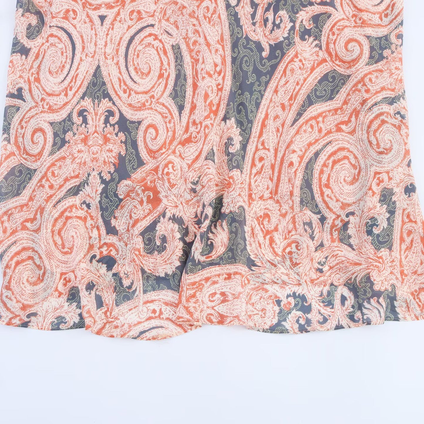 Women's new Fashion lingerie style printed V-neck suspender MIDI dress