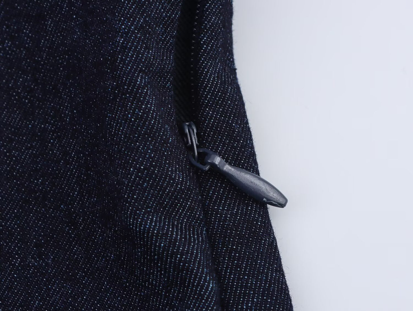 Women's New Fashion Wide Shoulder Strap Sexy Cowboy Midi Dress