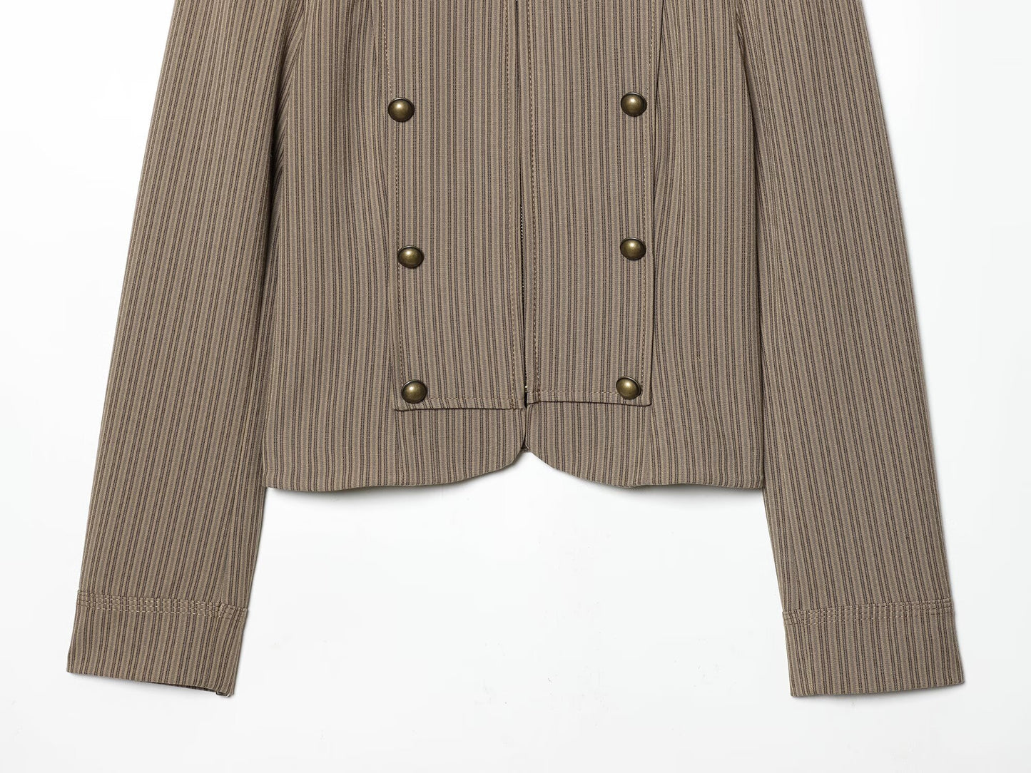 suit Women's 2 pieces slim striped Blazer Coat +Pants