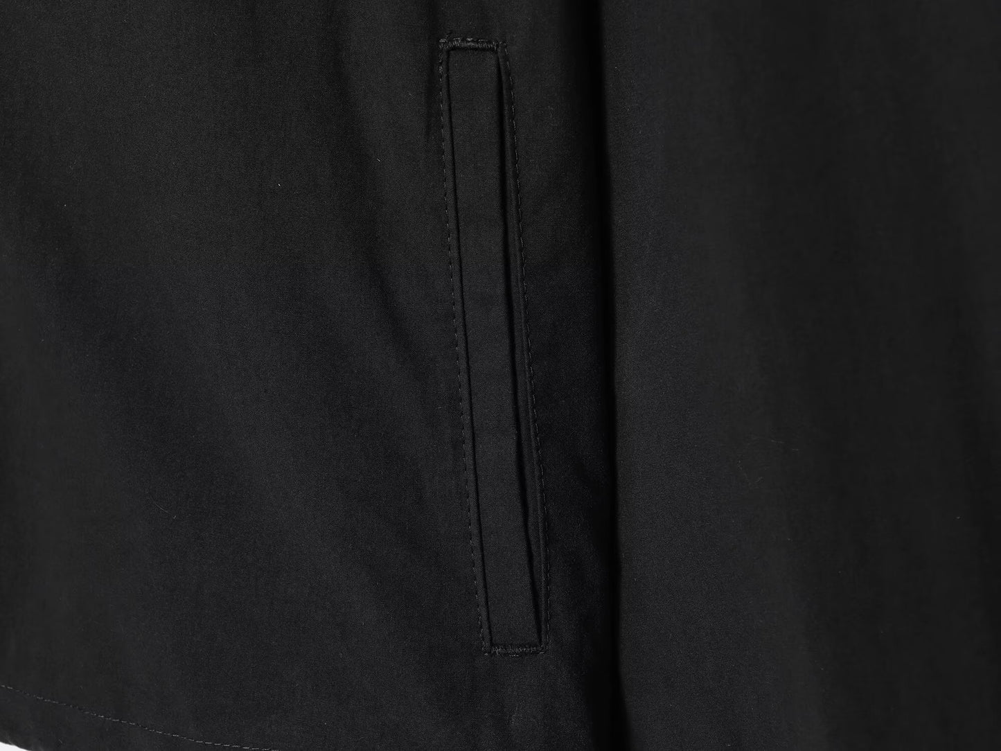 Women's new fashion side pocket casual stand collar nylon jacket