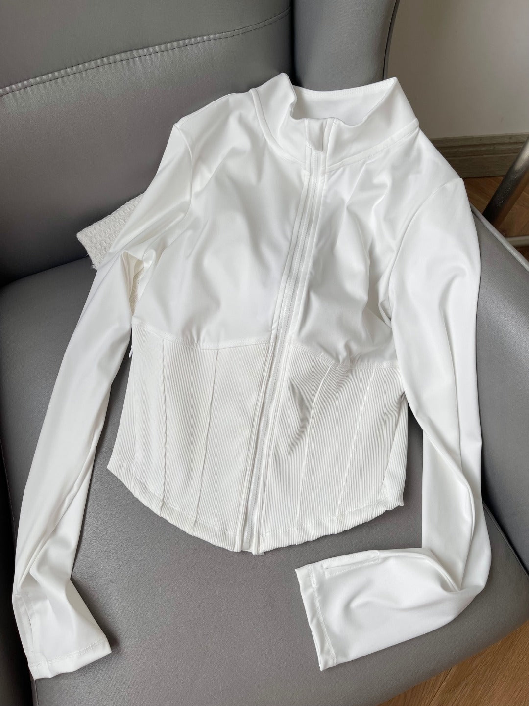 Women's new casual versatile zipper thin slim jacket