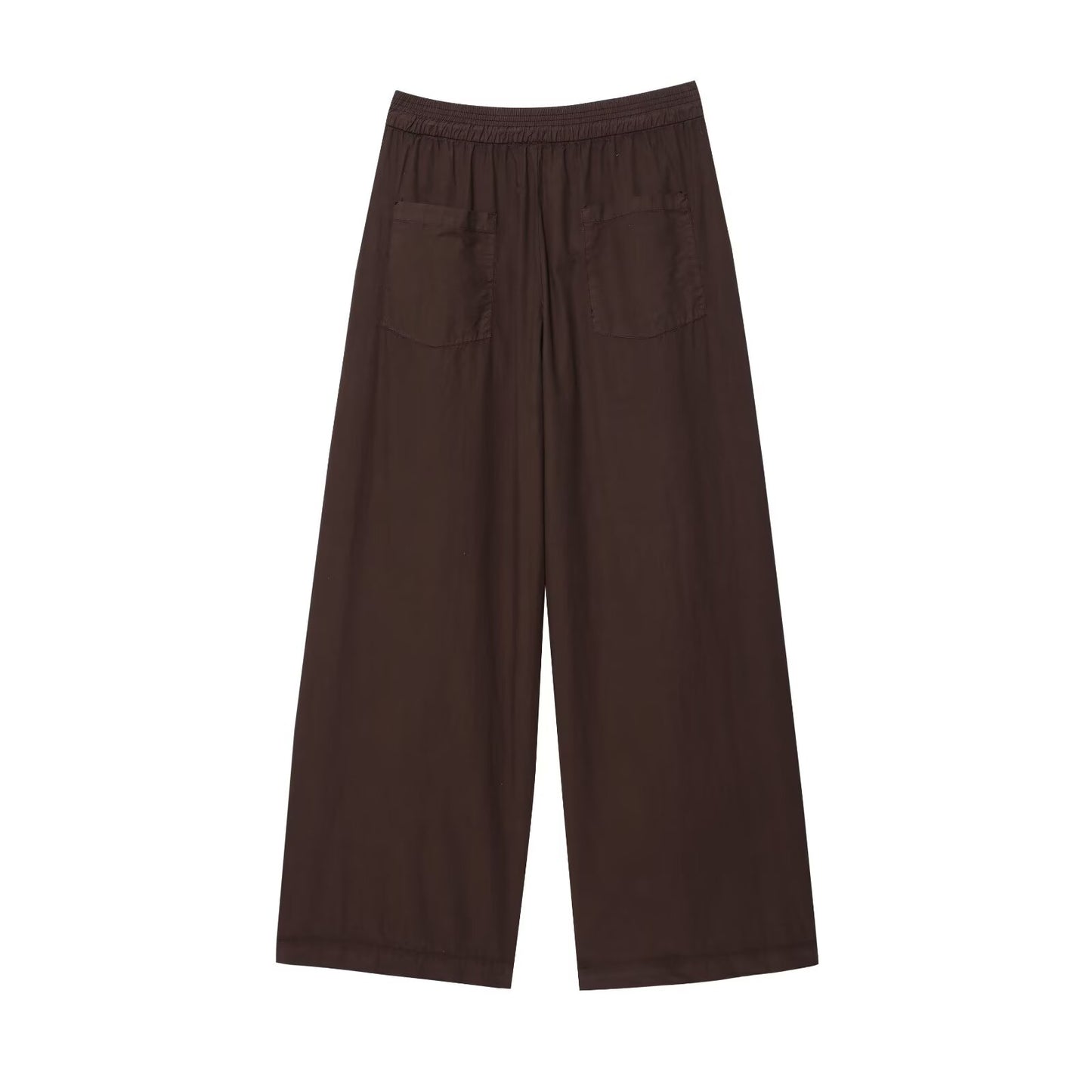 Women's new fashion loose long sleeved poplin button up shirt+Pants suit