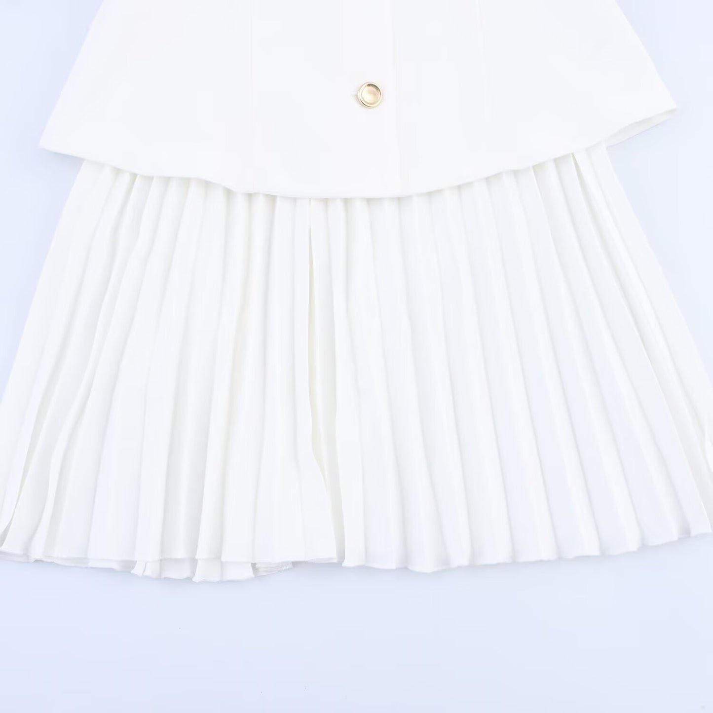 Women's new fashion sleeveless patchwork vest style mini dres