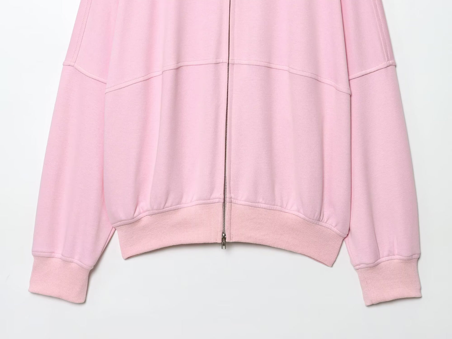 Women's new fashion loose zipper pilot jacket Coat+Pants suit