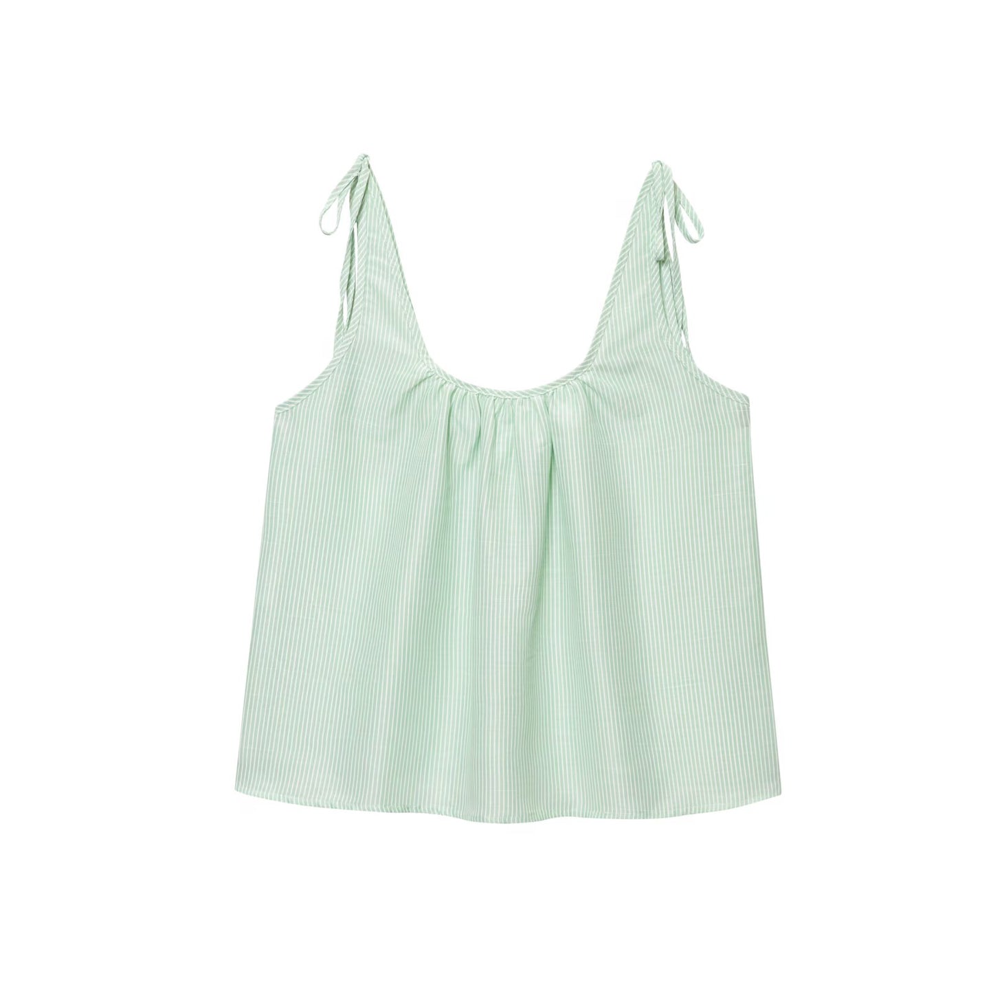 Suit women's 2 pieces 2025 fashion striped suspender top+pants women's suit