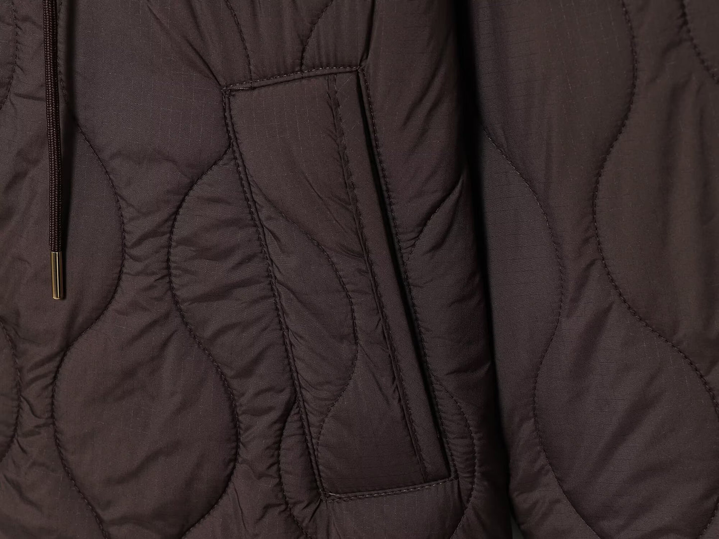 Women's new fashion loose warm hooded quilted cotton Coat