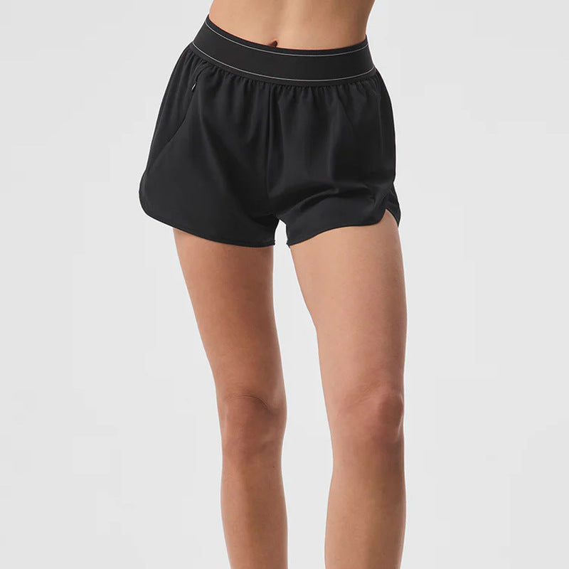 Women's New Casual Joker High Waist Running Shorts Yoga Outdoor Shorts