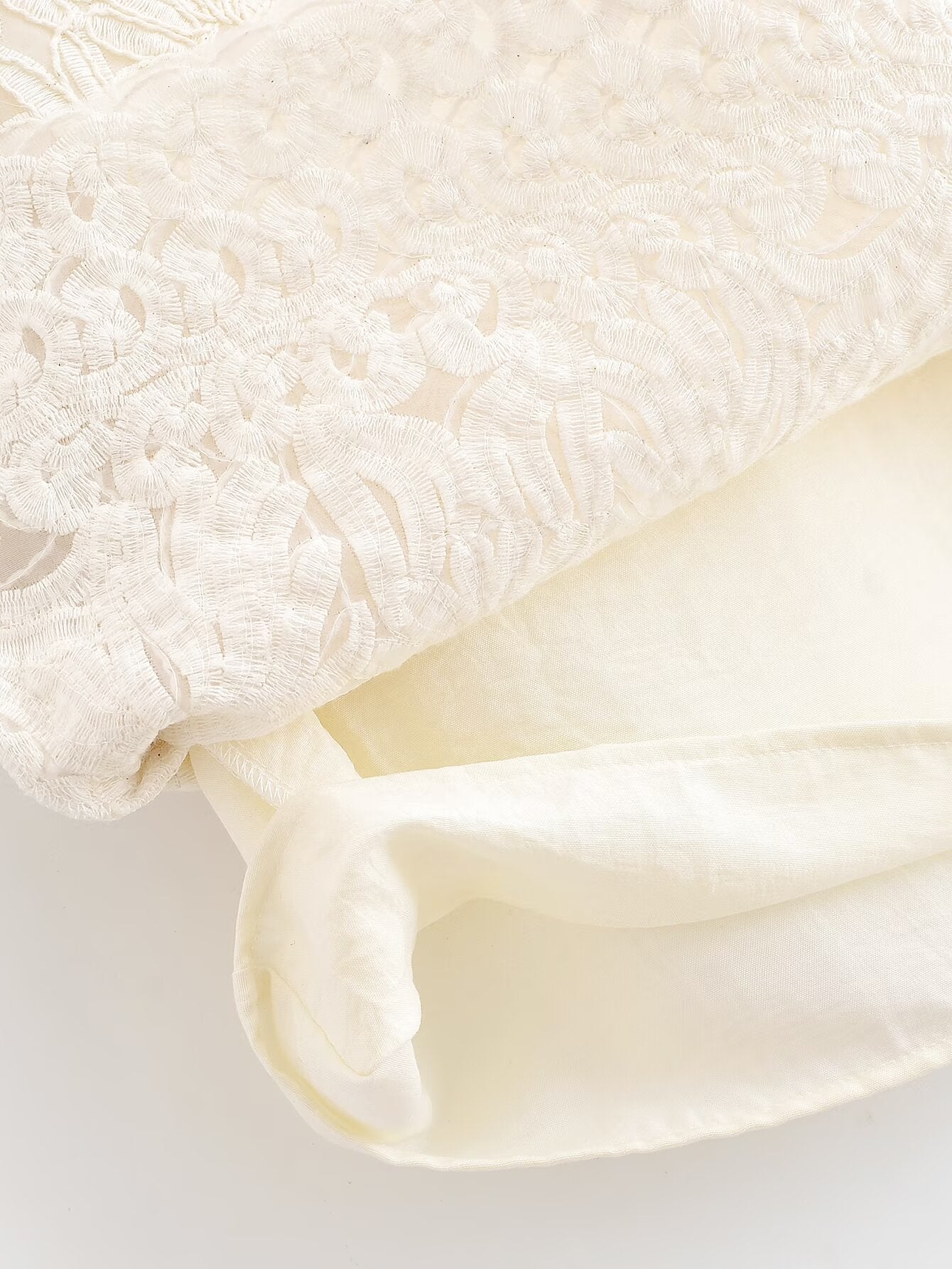 Women's new fashion floral decoration high waisted lace mini skirt