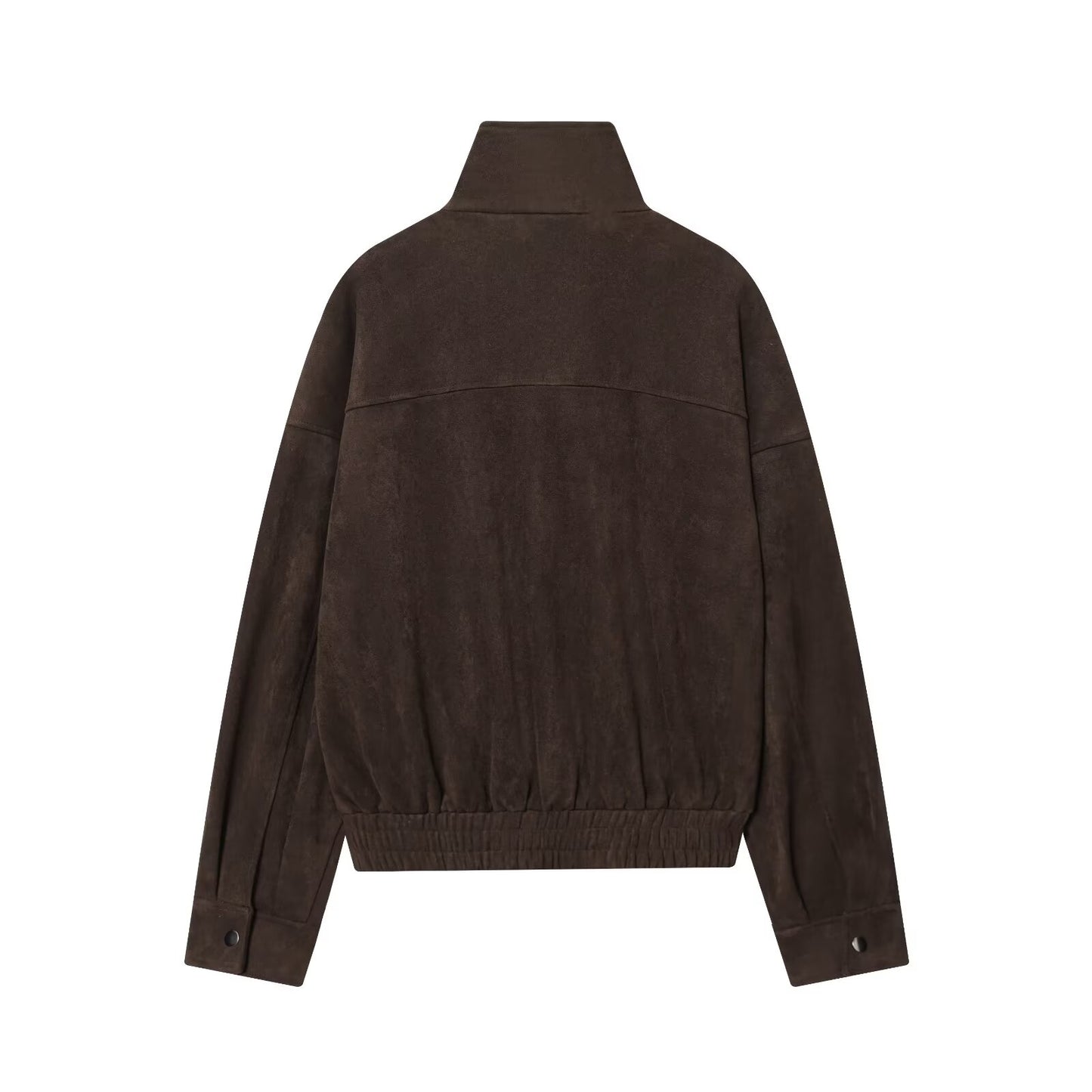 Women's new fashion Anti suede effect casual pilot jacket Coat