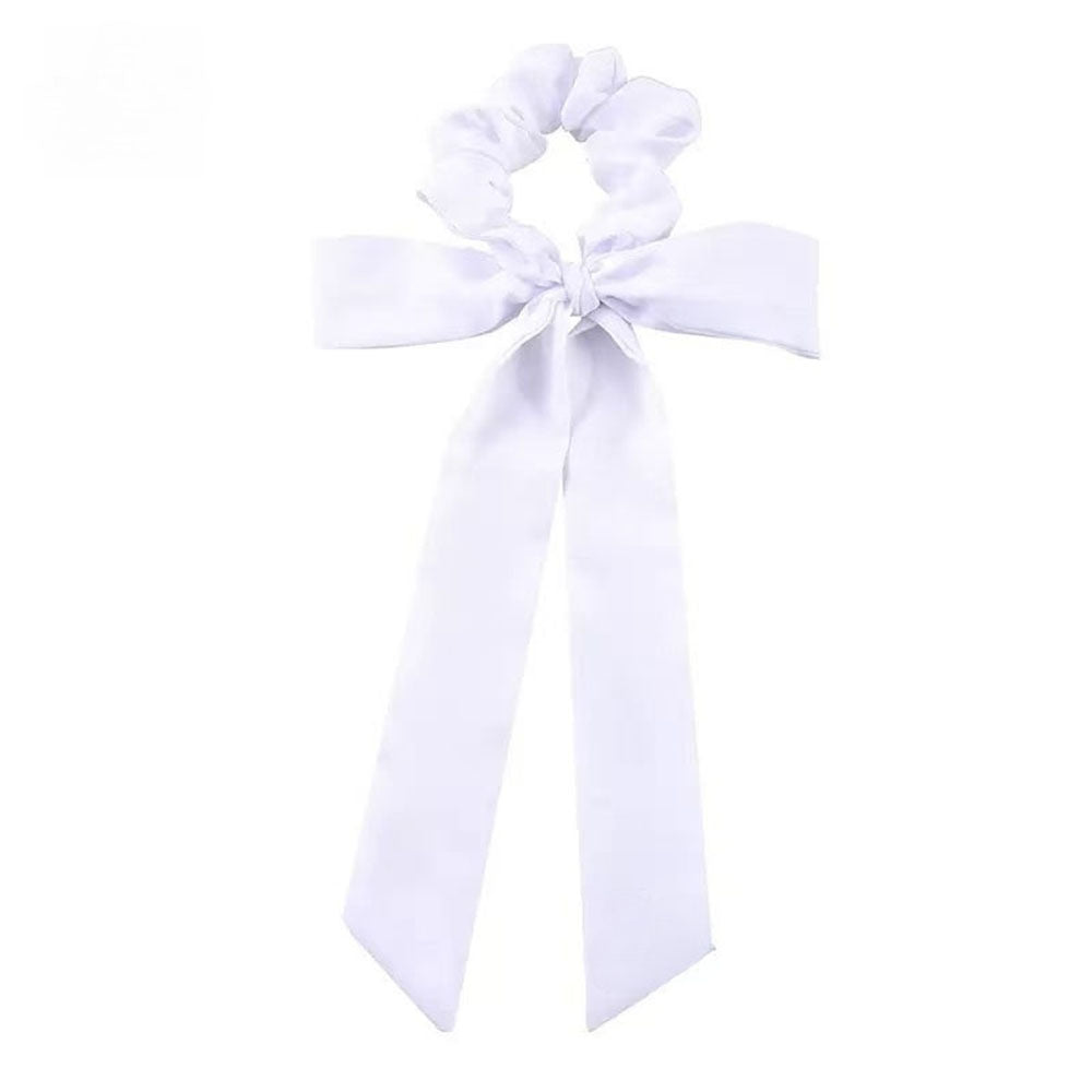 The new ribbon bow can adjust the sweet headband.