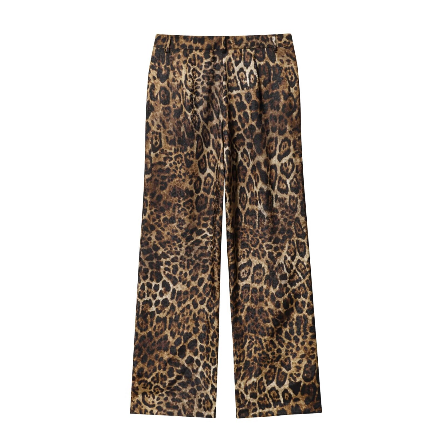 Women's new fashion with Belt loose printed striped suit jacket+Pants suit