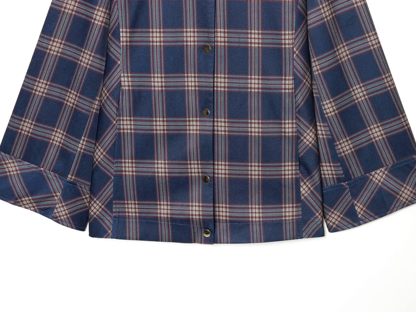 suit Women's 2 pieces plaid hooded cotton jacket Coat+Pants