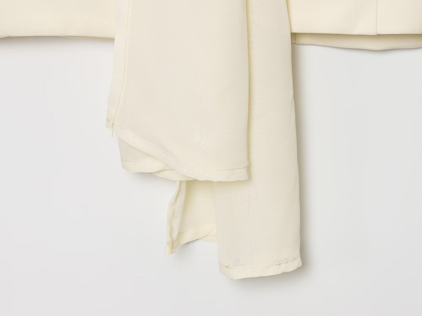 suit Women's 2 pieces tie decoration lapel Blazer Coat +Pants