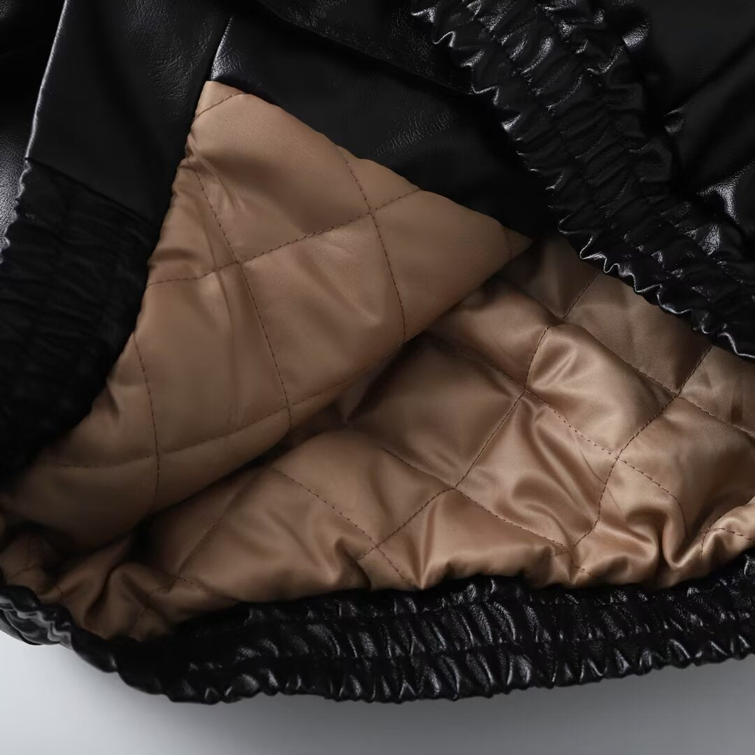 Women's faux fur effect cotton jacket Coat