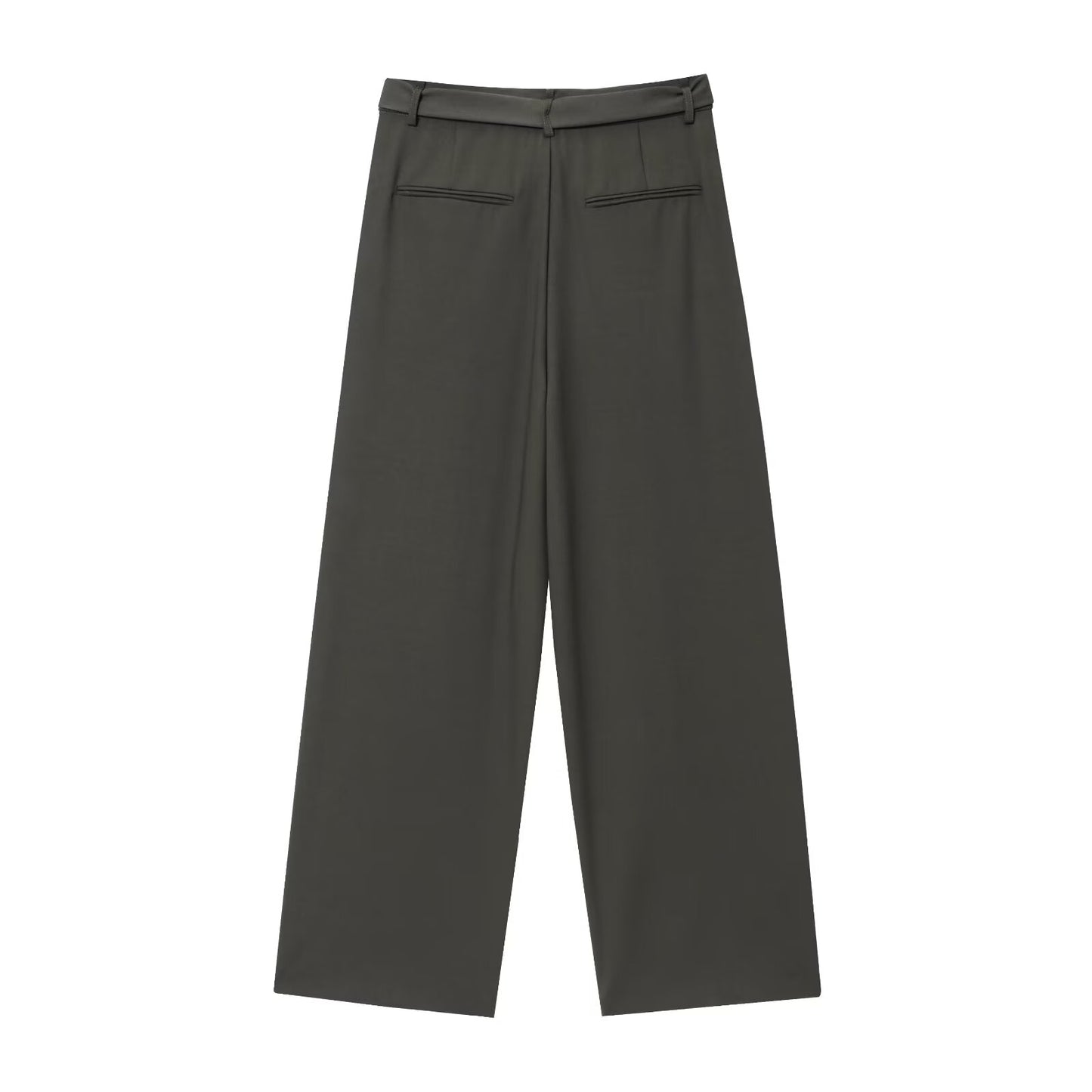 Women's new fashion slim V-neck Button-up vest+Pants suit