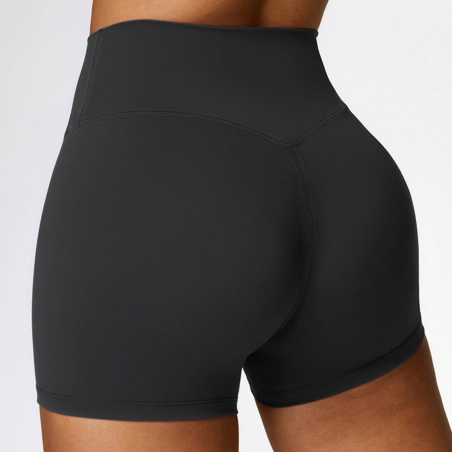 Women's New Fashion Cross bra outdoor fitness vest Sanding Tight Yoga Shorts Women's High Waist Abdomen Fitness Pants.