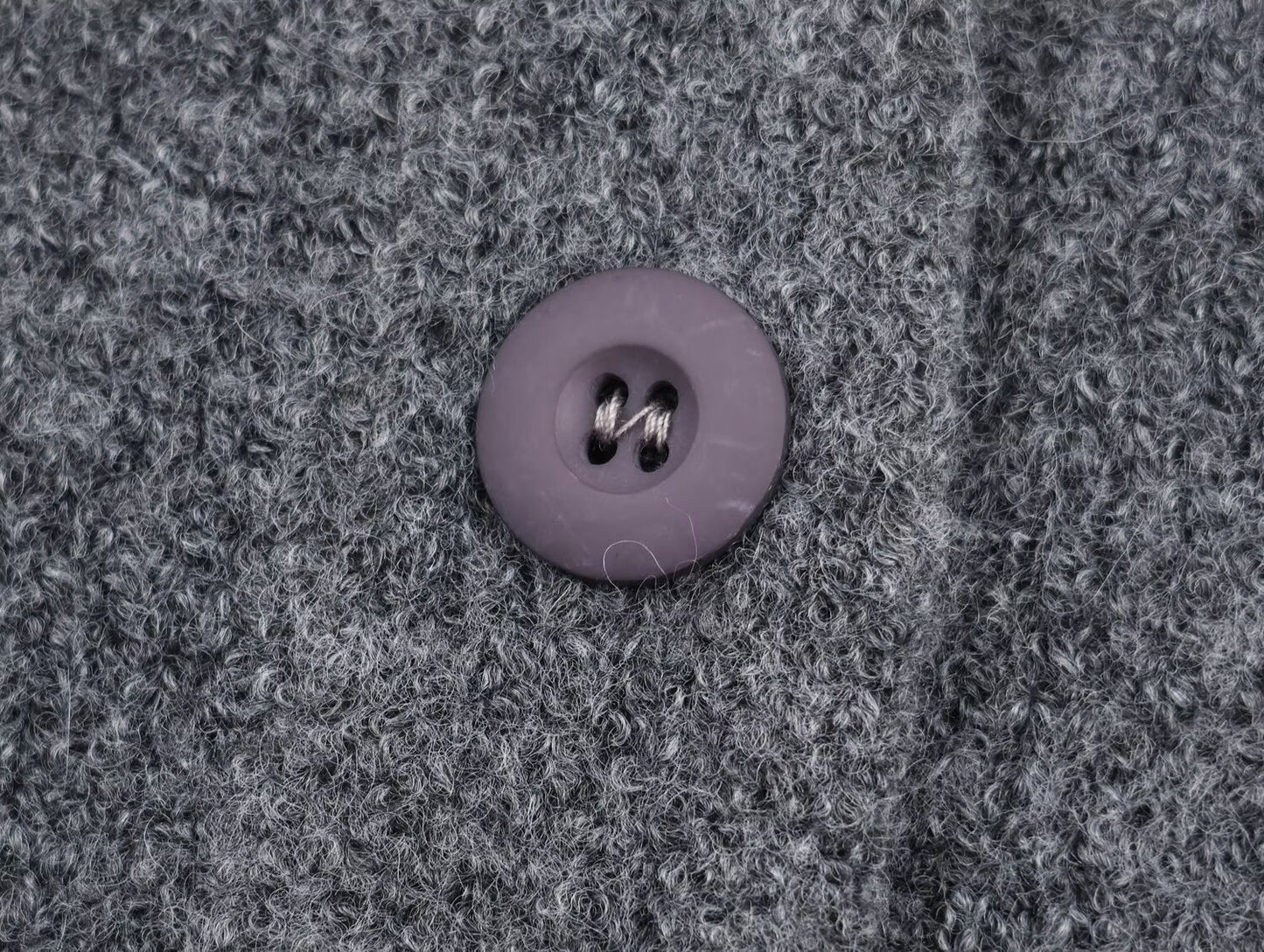 Women's plush hooded woven rope tassel knitted cardigan