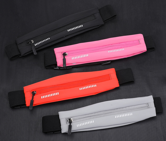 Men's and Women's Mobile Phone Wallet Sports Fitness Invisible Belt Small Marathon Equipment Multifunctional Wallet.