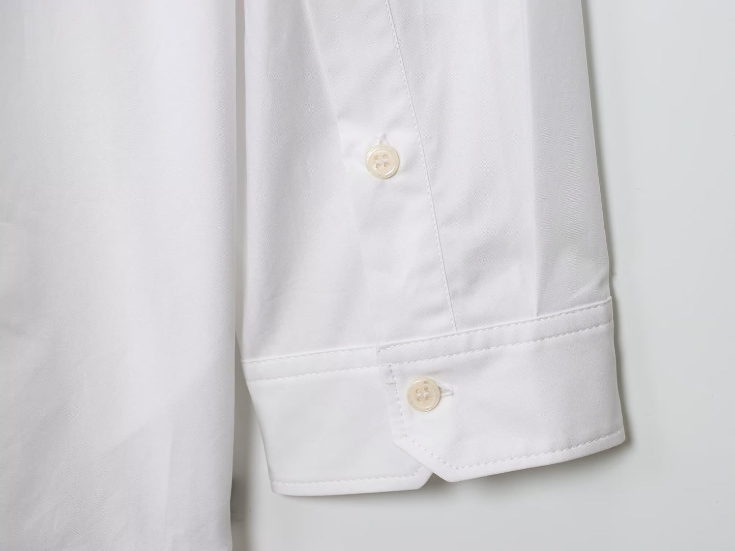 Women's new fashion loose basic style poplin button up shirt