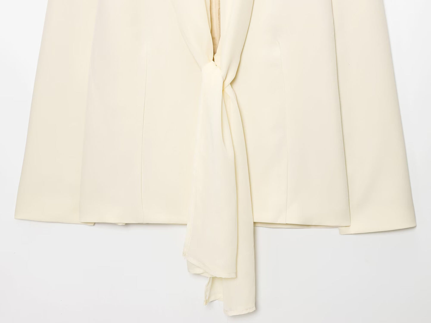 suit Women's 2 pieces tie decoration lapel Blazer Coat +Pants