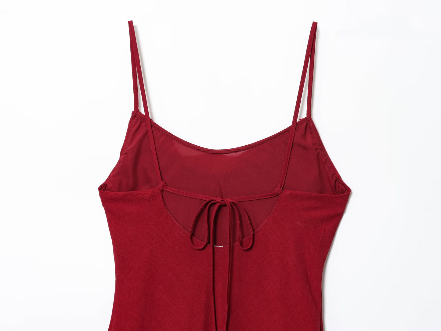 Women's Summer Fashion Ramie suspender Midi Dress