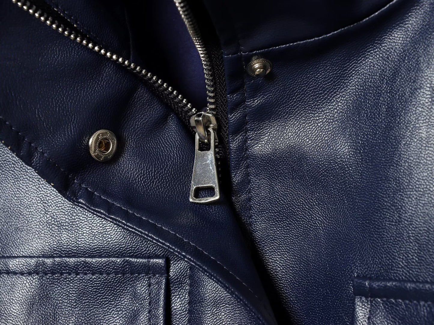 suit Women's 2 pieces leather effect sleeveless stand collar top+Skirts