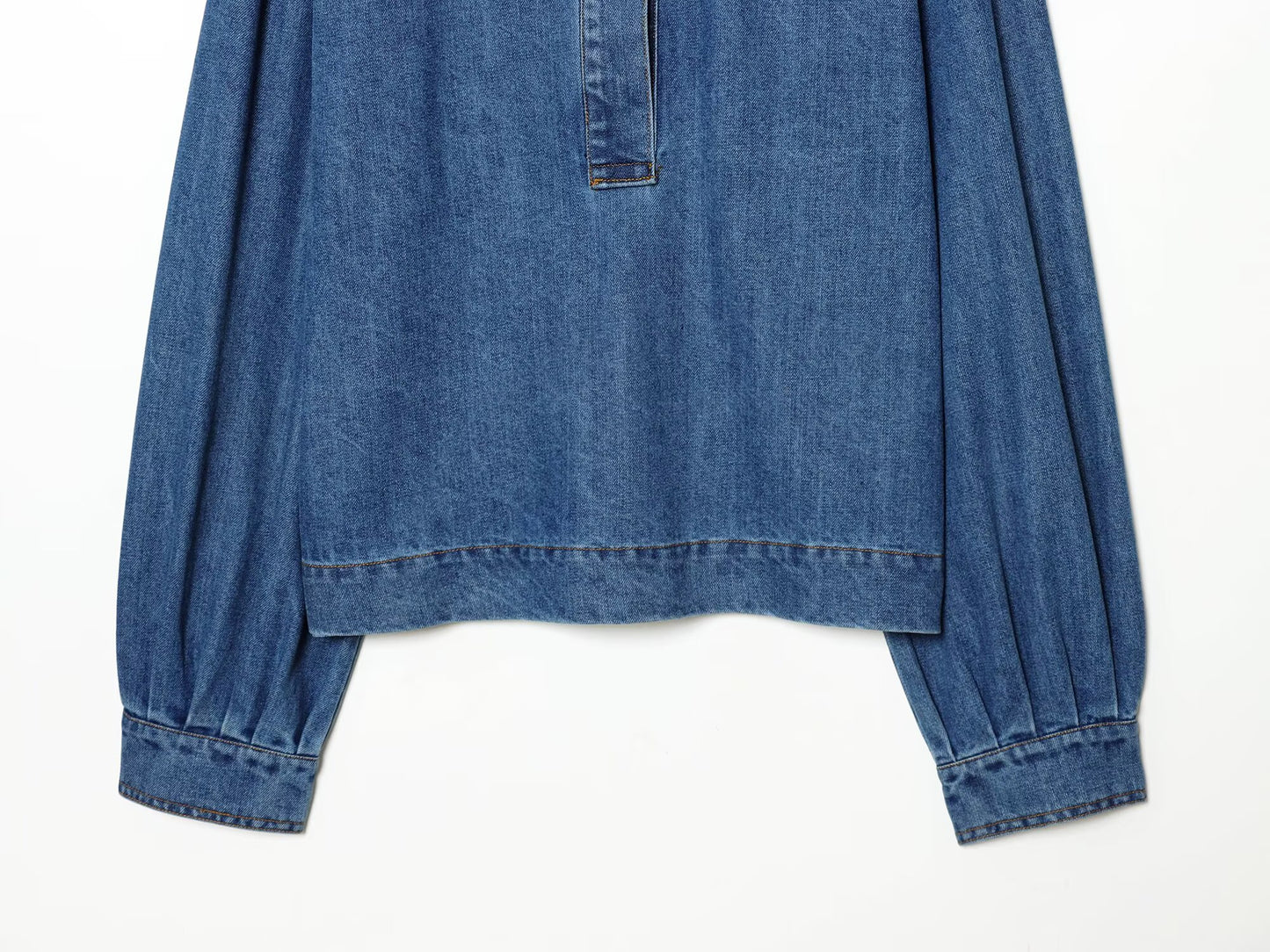 2026 Women's casual Lapel denim shirt