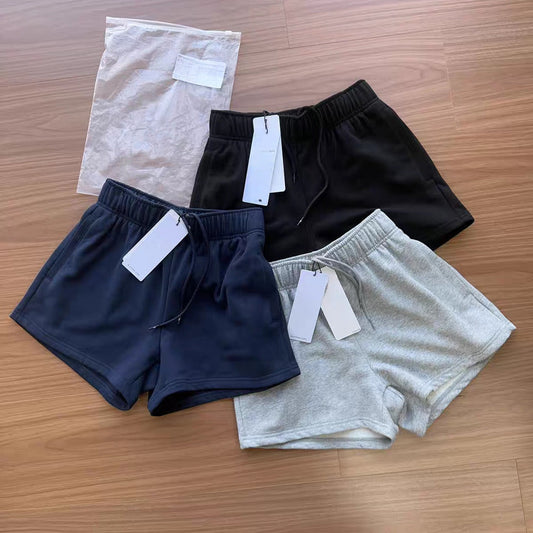 Women's new versatile sports fitness training yoga high waist shorts