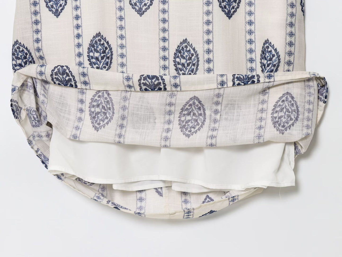 Women's New Fashion Hollow Design Printed suspender Midi Dress