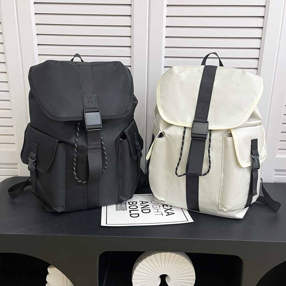 Men and Women with The Same New Fashion and Leisure Joker Multi-pocket Large-capacity Waterproof Backpack Travel Bag.