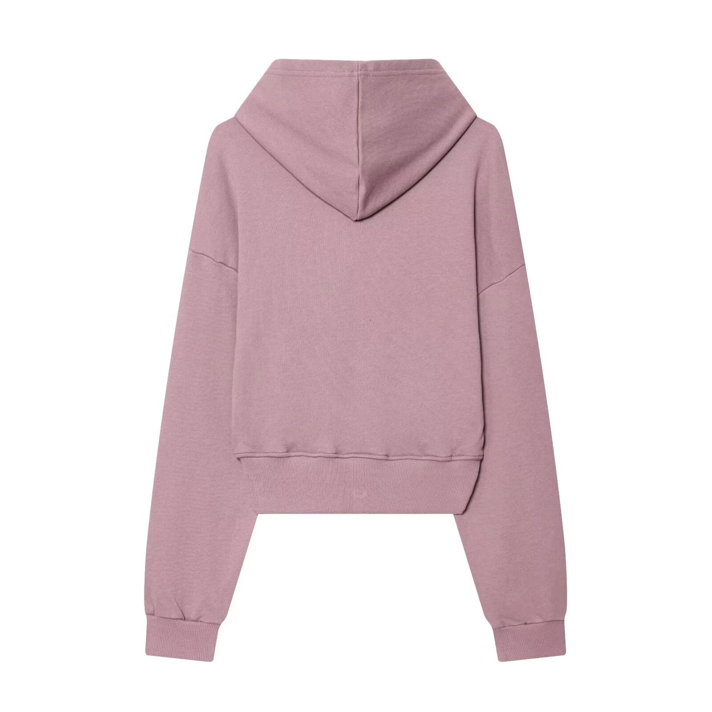 suit Women's 2 pieces long sleeved hooded short hoodie+Pants