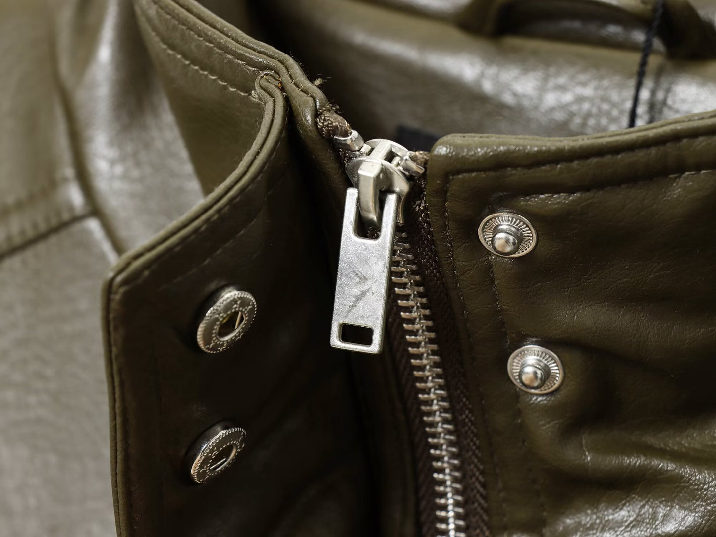 Women's new fashion faux leather effect short stand collar jacket Coat