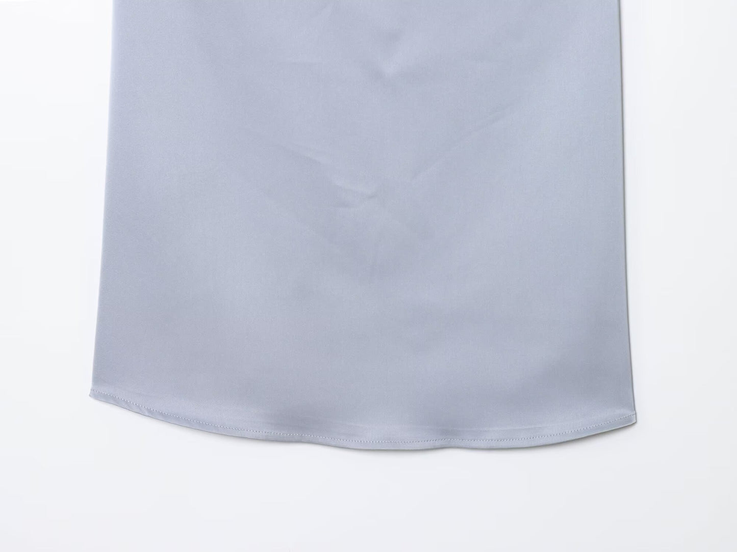 Women's 2025 new fashion satin textured strapless top+Pants suit