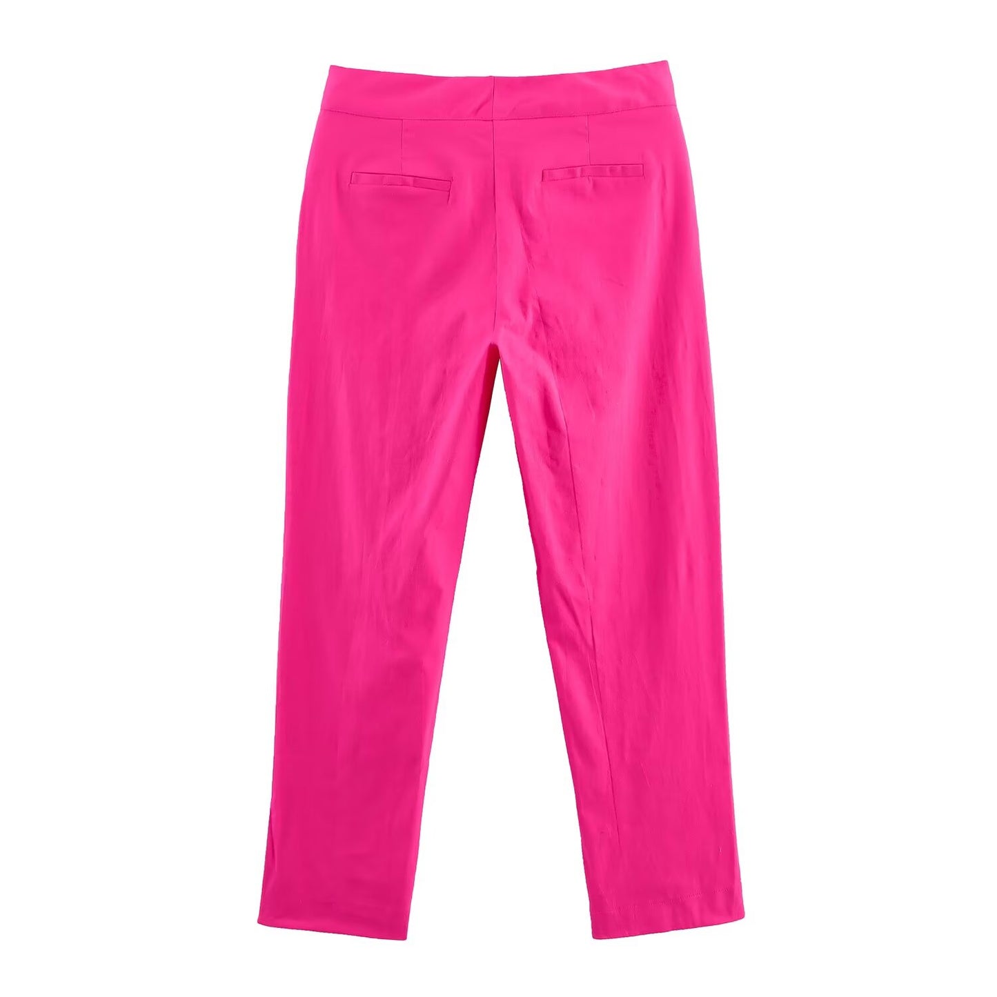 Women's new fashion Short skirt style hem linen blend suit jacket+Pants suit