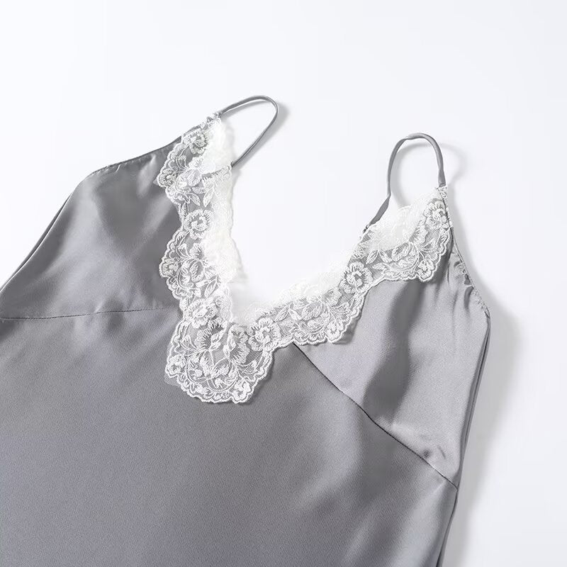 Women's sexy lace patchwork camisole top