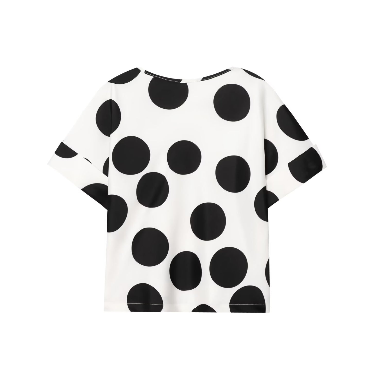 Suit women's 2 pieces 2025 fashion polka dot top+pants women's suit