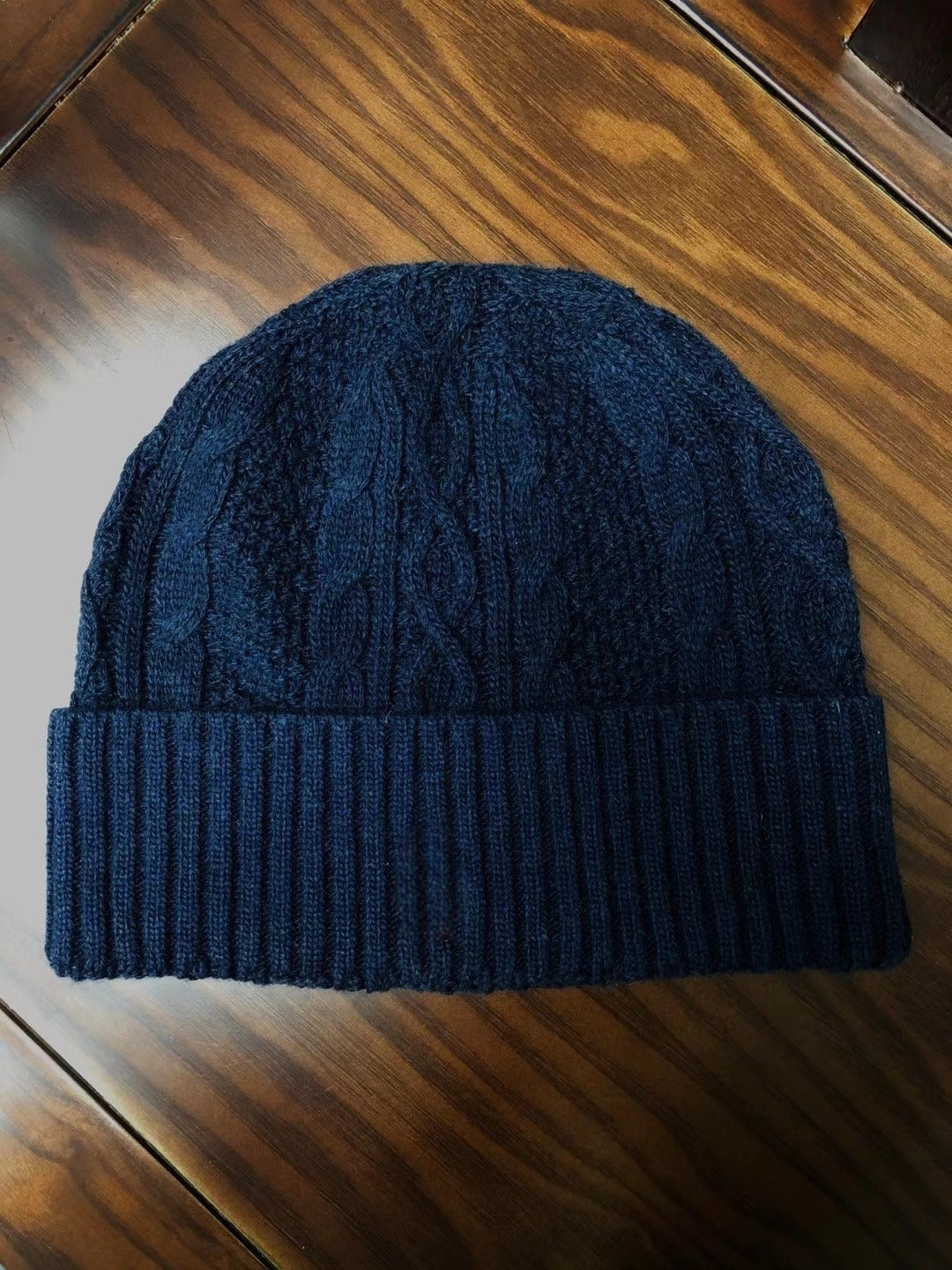 New autumn and winter embroidery outdoor knitted hat