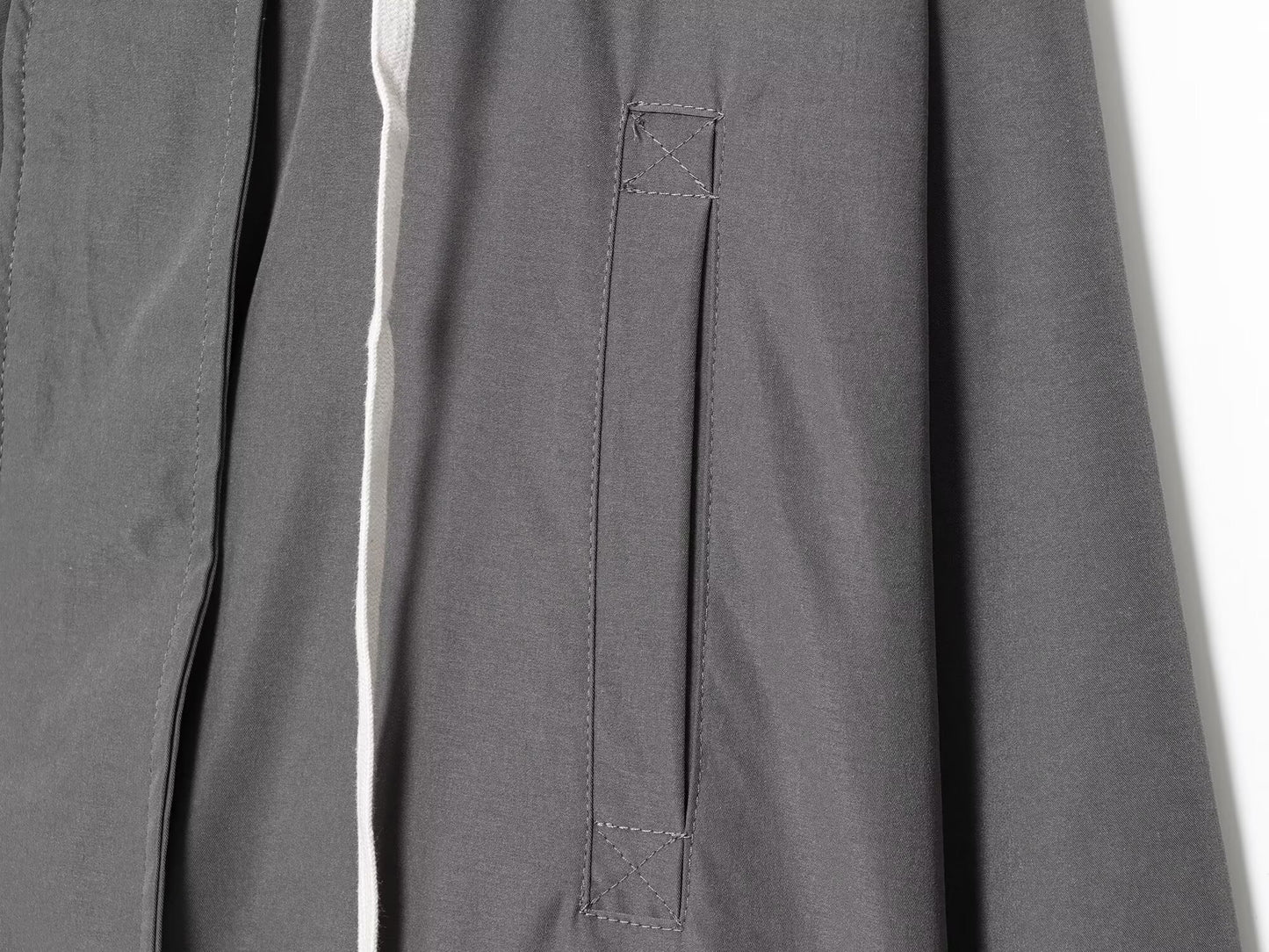 Women's New fashion Retractable waist design loose hooded jacket Coat + shorts suit